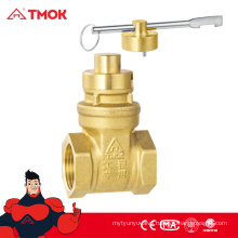 TMOK Magnetic lock brass gate valve with Female thread connection good price